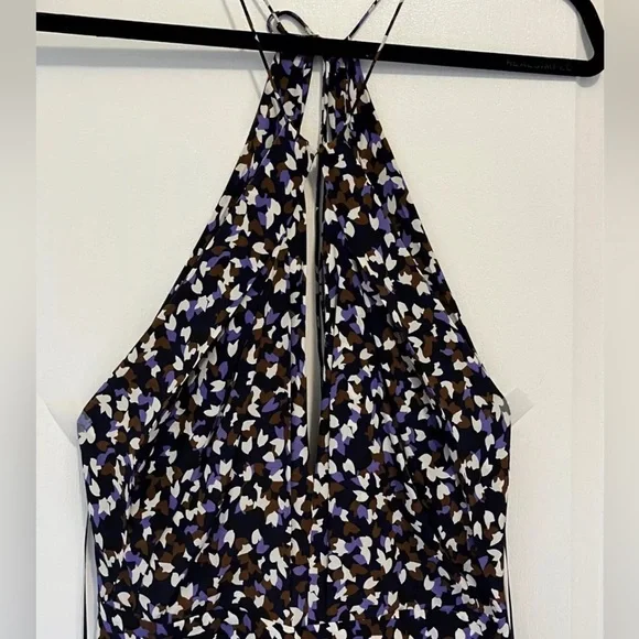 DIANE VON FURSTENBERG SILK JUMPSUIT New Condition - Picture 7 of 14